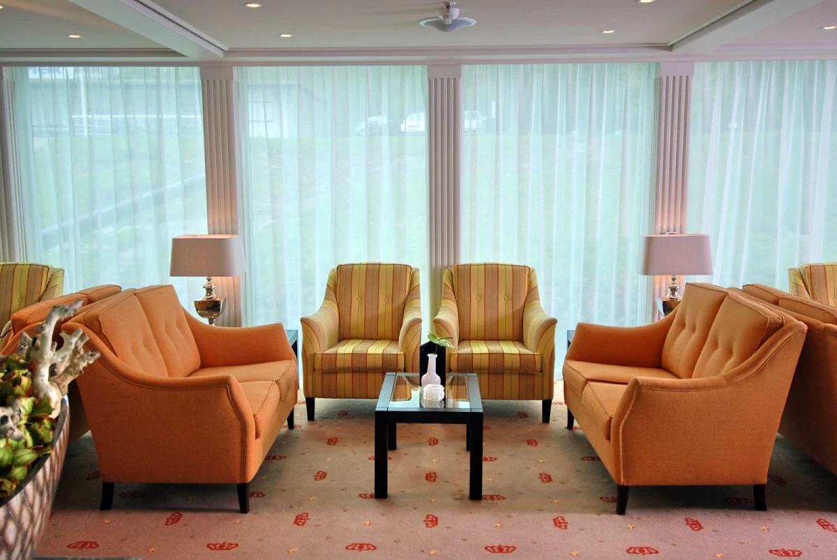 AmaCello-Panoramic-Lounge - Guests will appreciate the expansive views of their European voyage from the comfort of AmaCello's Panoramic Lounge.