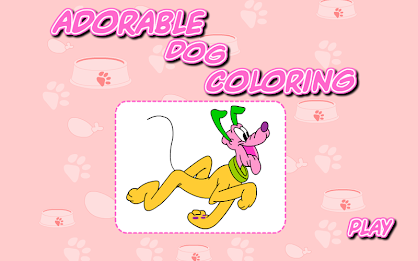 Dog Coloring Pet Coloring poster 6