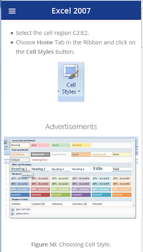 Ms Excel 2007 Tutorial