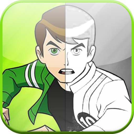 Coloring Book Ben 10 Edition