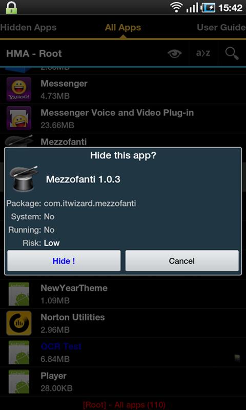Hide Apps Trial - Root - Android Apps on Google Play