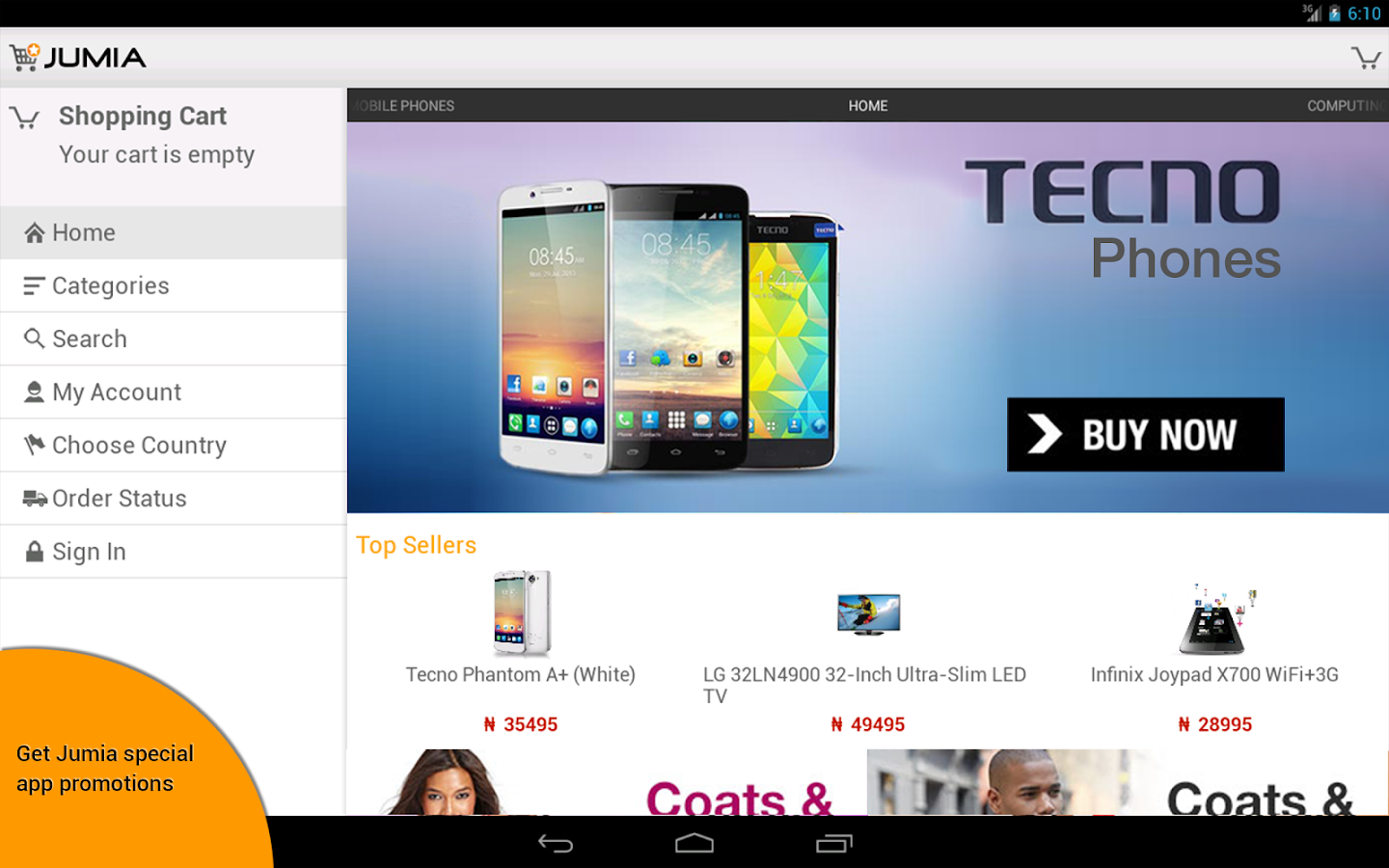JUMIA App for Android screenshot