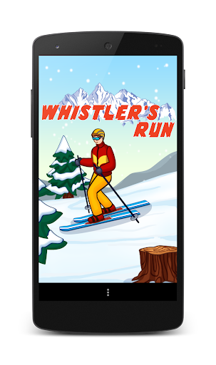 Whistler's Run - Alpine Skier