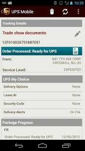 UPS Mobile - screenshot thumbnail