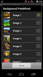 download My Photo Clock Wallpaper free