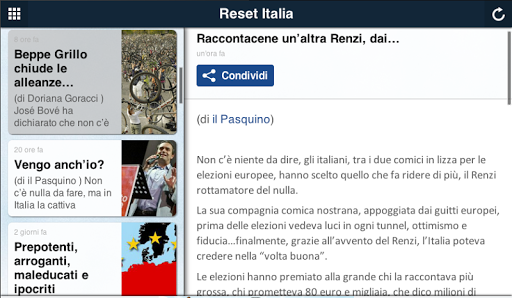 【免費新聞App】Reset Italia-APP點子