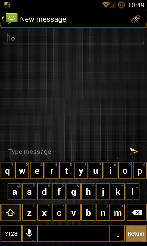 Luxurious Gold CM11 AOKP Theme - screenshot