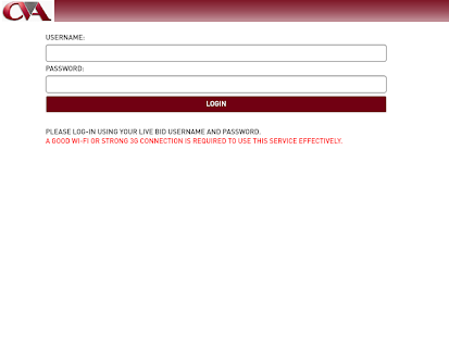 CVA LiveBid Screenshots 0