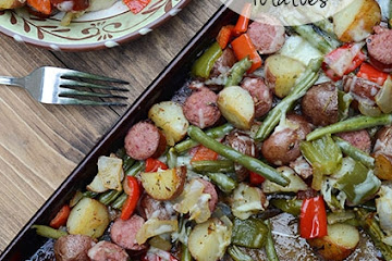 Oven Roasted Sausage and Potatoes