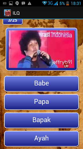 Indonesia Lawak Quiz