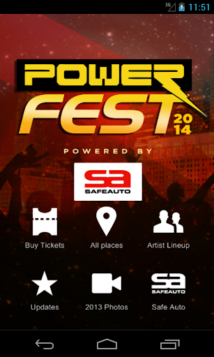 Powerfest2014 Pwrd by SafeAuto