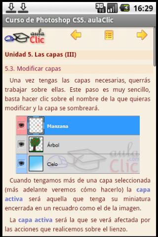 Android application Curso  Photoshop CS5 screenshort