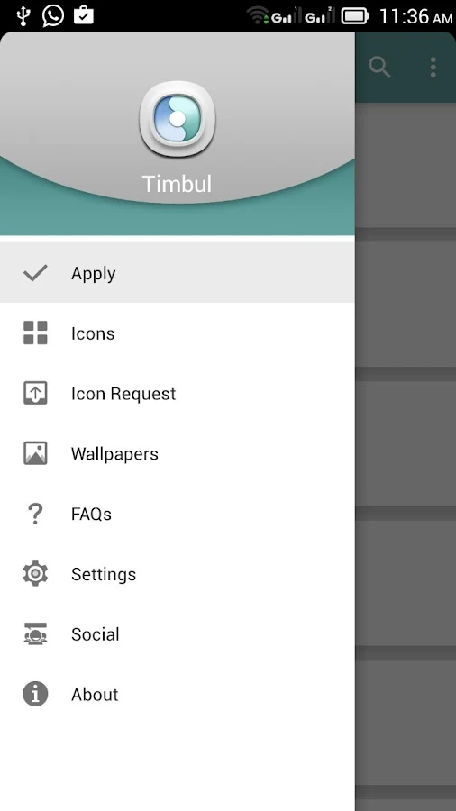    Timbul Icon Pack- screenshot  