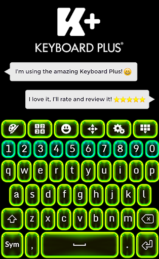 Vibrant Keyboard Theme