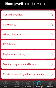 Honeywell Installer Assistant Screenshots 6