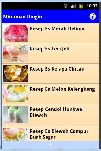 【免費書籍App】Resep Minuman Dingin-APP點子