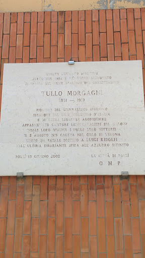 Forlì - Targa a Tullo Morgagni