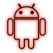 GloWorks Salmon ADW Theme