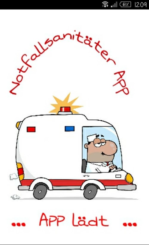 Android application Notfallsanitäter - APP Tablet screenshort