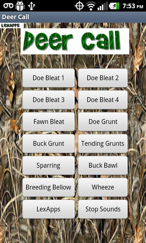 HD Deer Calls PRO Screen 2