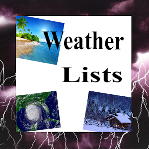 Weather Lists logo