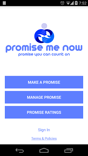 Promise Me Now