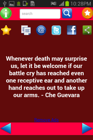 Quotes of Che