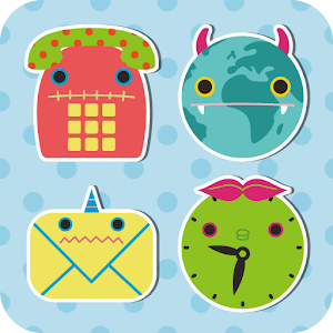 mokeke-Cute Charactor Icon+WP.apk 2.0.0