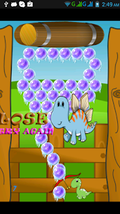 Bubble Shooter Dinosaur Eggs