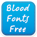Blood Fonts Free Apk