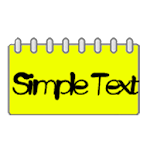 Simple Text Calendar Widget Apk