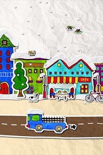 paper town LiveWallpaper