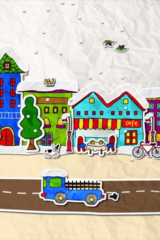 Android application paper town LiveWallpaper screenshort