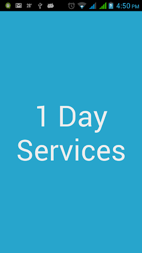 【免費商業App】1 Day Services-APP點子