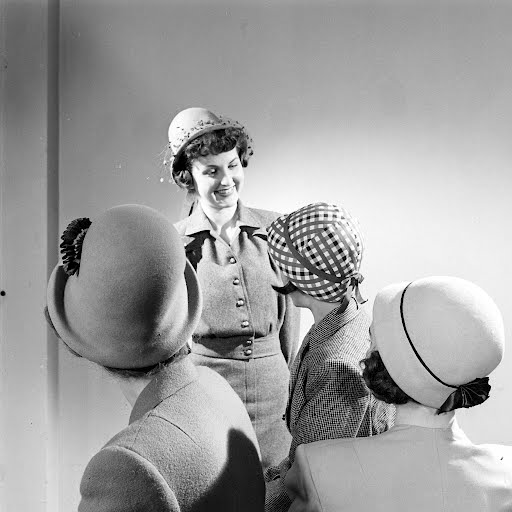 Short Hair Off The Face Hats Nina Leen Google Arts Culture