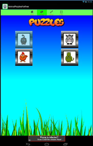 Animal Puzzles for Free