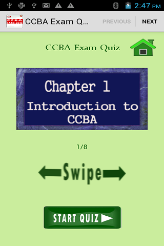 CCBA Exam Quiz Free