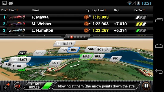 F1™ 2013 Timing App - Premium - screenshot thumbnail