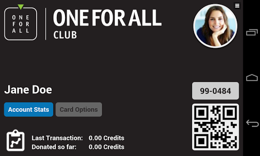 OneForAllClub Card