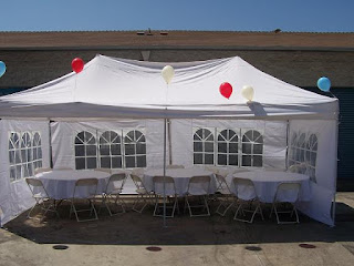 Canopy $110.00 per day.