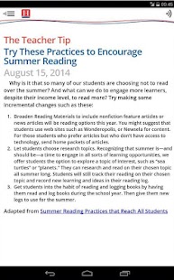 The Heinemann Teacher Tip Screenshots 3