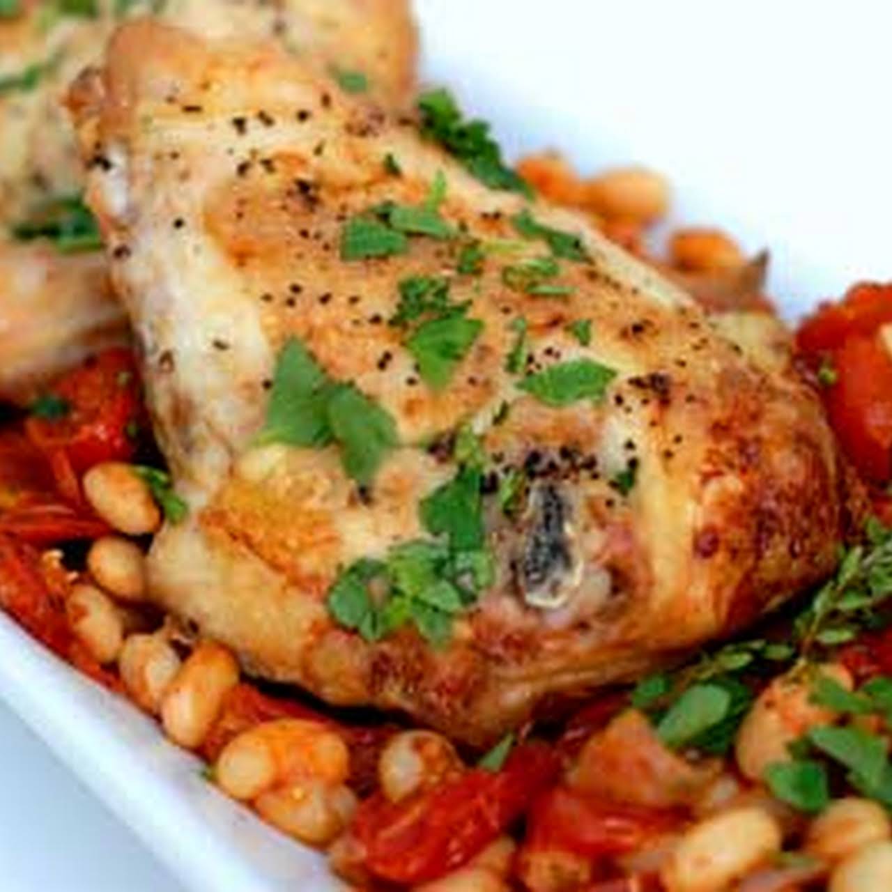 Gluten  find not guilty Tuscan Chicken and White Beans