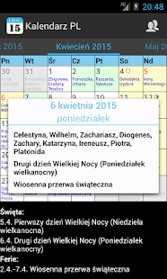 Kalendarz PL Screenshots 3