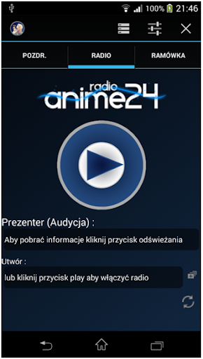 Radio Anime24 Player