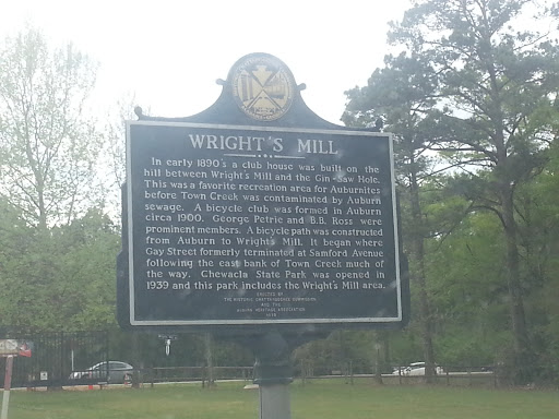Wright's Mill Marker