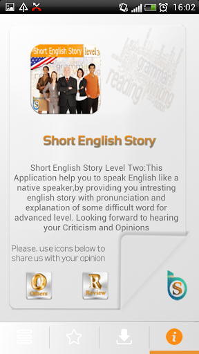 【免費教育App】Short English Story Level 3-APP點子