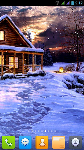 Winter Holiday Live Wallpaper