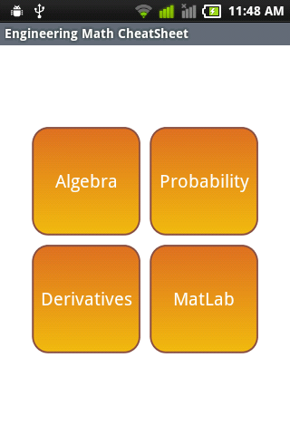 Engineering Math Cheat Sheet