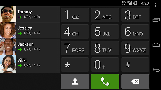 ExDialer LG Flex Style Theme - screenshot thumbnail