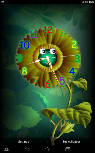 【免費個人化App】Analog Clock with Eyes - LWP-APP點子